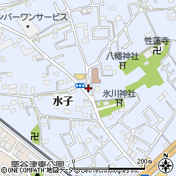 埼玉県富士見市水子5004周辺の地図
