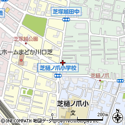 埼玉県川口市芝3751周辺の地図