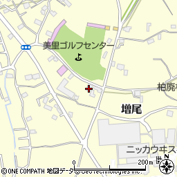 千葉県柏市増尾1116周辺の地図