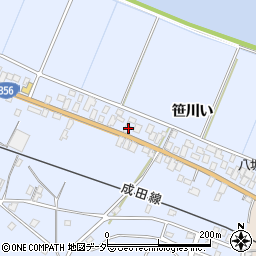 千葉県香取郡東庄町笹川い4769周辺の地図