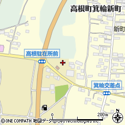 山梨県北杜市高根町箕輪484周辺の地図