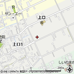 埼玉県三郷市上口1丁目219周辺の地図