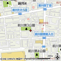 埼玉県川口市前川周辺の地図