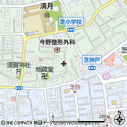 埼玉県川口市芝2779周辺の地図