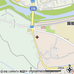 埼玉県飯能市阿須351周辺の地図