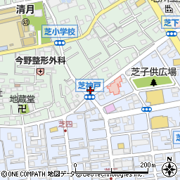 埼玉県川口市芝2163周辺の地図