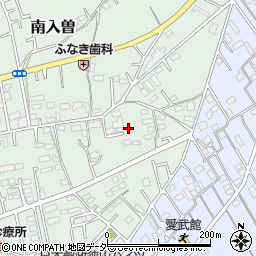 埼玉県狭山市南入曽332周辺の地図