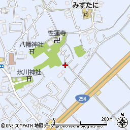 埼玉県富士見市水子5140周辺の地図