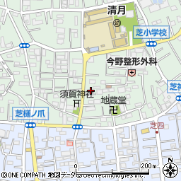 埼玉県川口市芝2787-9周辺の地図