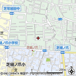 埼玉県川口市芝3798周辺の地図