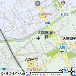 埼玉県狭山市南入曽651周辺の地図