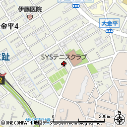 新松戸グリーンテニスクラブ周辺の地図