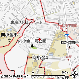 オークヒルズ周辺の地図