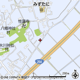 埼玉県富士見市水子4168周辺の地図