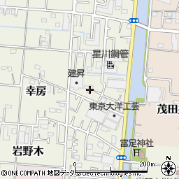 埼玉県三郷市幸房383周辺の地図