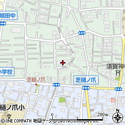埼玉県川口市芝3801周辺の地図