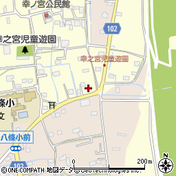 埼玉県八潮市八條2907-21周辺の地図