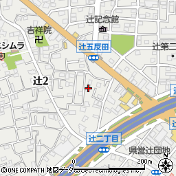 埼玉県さいたま市南区辻2丁目9-34周辺の地図