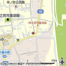 埼玉県八潮市八條2907-29周辺の地図