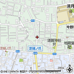 埼玉県川口市芝3842周辺の地図