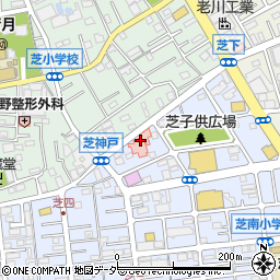安東病院周辺の地図