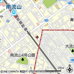 カンフォート流山自治会周辺の地図