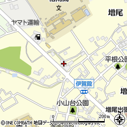 千葉県柏市増尾1709周辺の地図