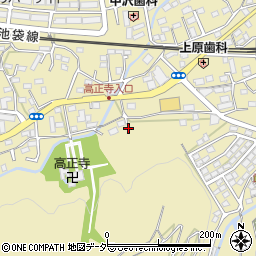 埼玉県入間市仏子1500周辺の地図