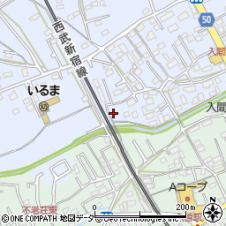 埼玉県狭山市北入曽1311周辺の地図