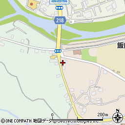 埼玉県飯能市阿須348周辺の地図