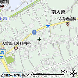 埼玉県狭山市南入曽471周辺の地図