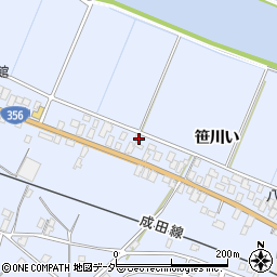 千葉県香取郡東庄町笹川い4761-1周辺の地図