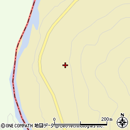 長野県木曽郡王滝村此島周辺の地図