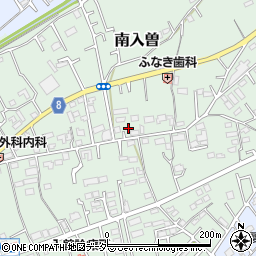 埼玉県狭山市南入曽324周辺の地図