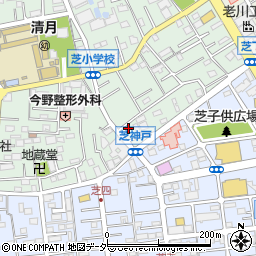 埼玉県川口市芝2162周辺の地図
