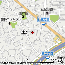 埼玉県さいたま市南区辻2丁目9-27周辺の地図