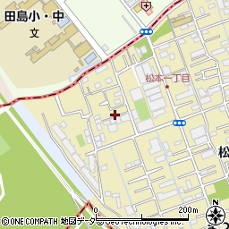 埼玉県さいたま市南区松本1丁目22周辺の地図