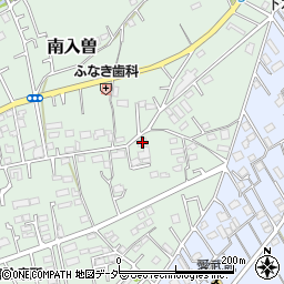 埼玉県狭山市南入曽333周辺の地図