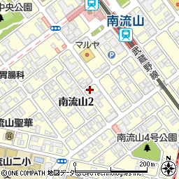 妙晃寺周辺の地図