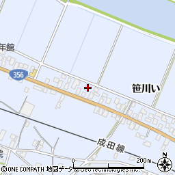 千葉県香取郡東庄町笹川い4761周辺の地図
