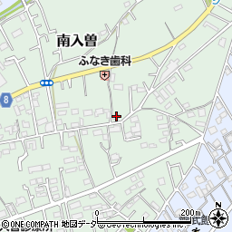 埼玉県狭山市南入曽306周辺の地図