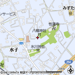 埼玉県富士見市水子5065周辺の地図