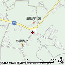千葉県香取市油田725周辺の地図