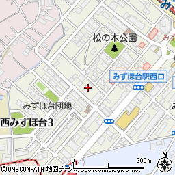 東武サンライトマンションもくれん２号棟周辺の地図