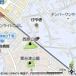埼玉県富士見市水子4892周辺の地図