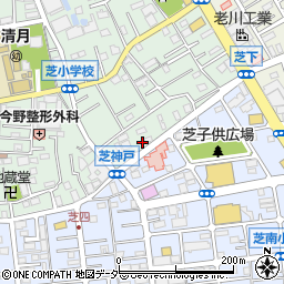 埼玉県川口市芝2733周辺の地図