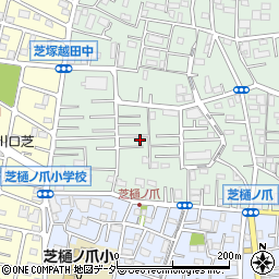埼玉県川口市芝3784周辺の地図