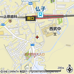 埼玉県入間市仏子860周辺の地図