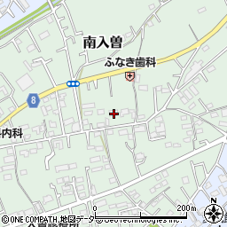 埼玉県狭山市南入曽309周辺の地図