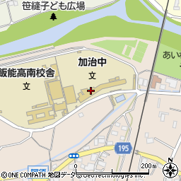 埼玉県飯能市阿須164-1周辺の地図